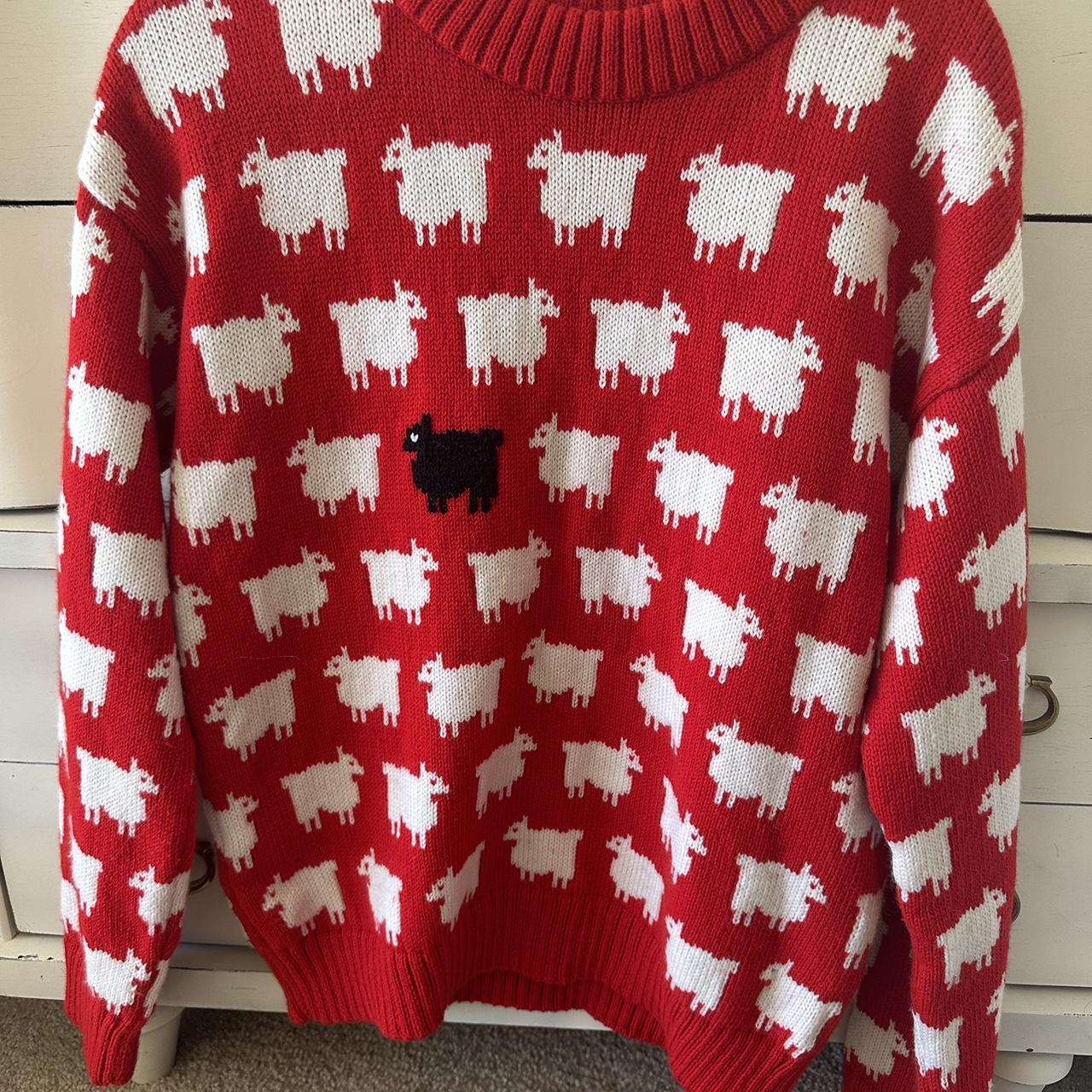 Sheep best sale sweater supreme