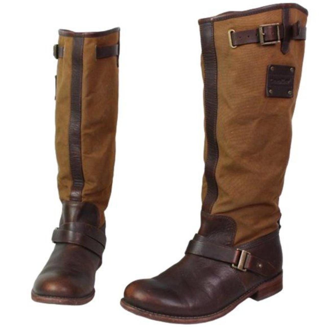 Caterpillar knee cheap high boots