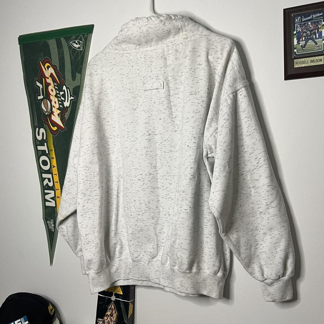 90s sporty mom vibe quarter zip sweatshirt ft long... - Depop
