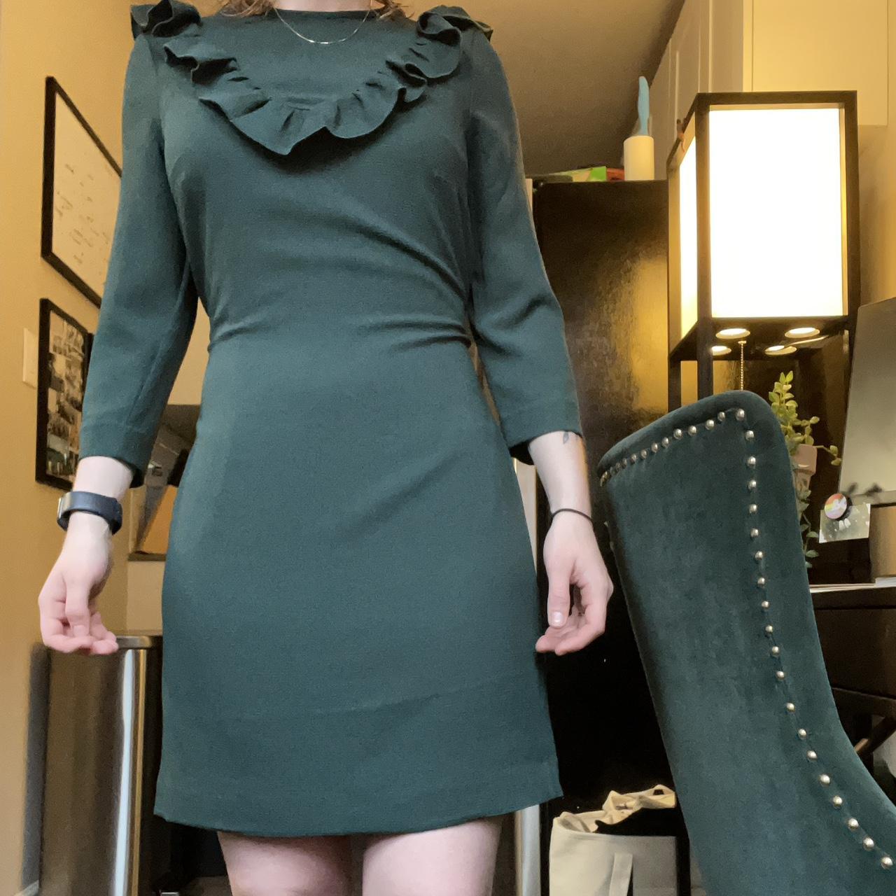 HM Dark Green Cocktail Dress