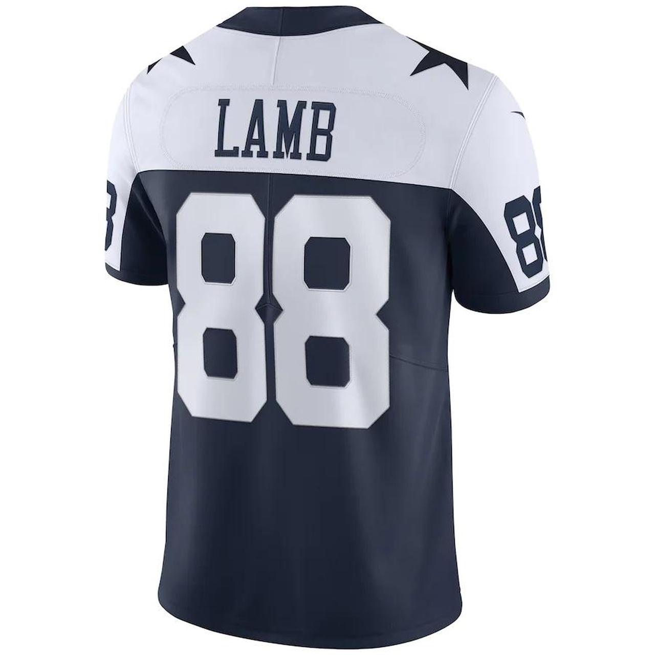 Dallas Cowboys Custom Ceedee Lamb Hockey Jersey - - Depop