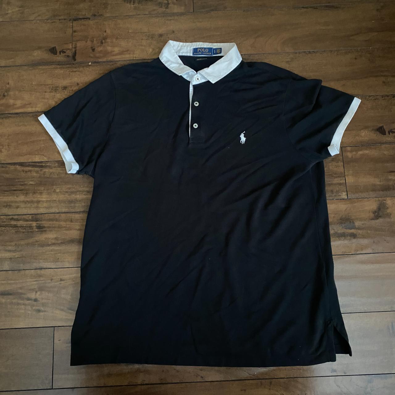 Polo Ralph Lauren Men's Black and White Polo-shirts | Depop