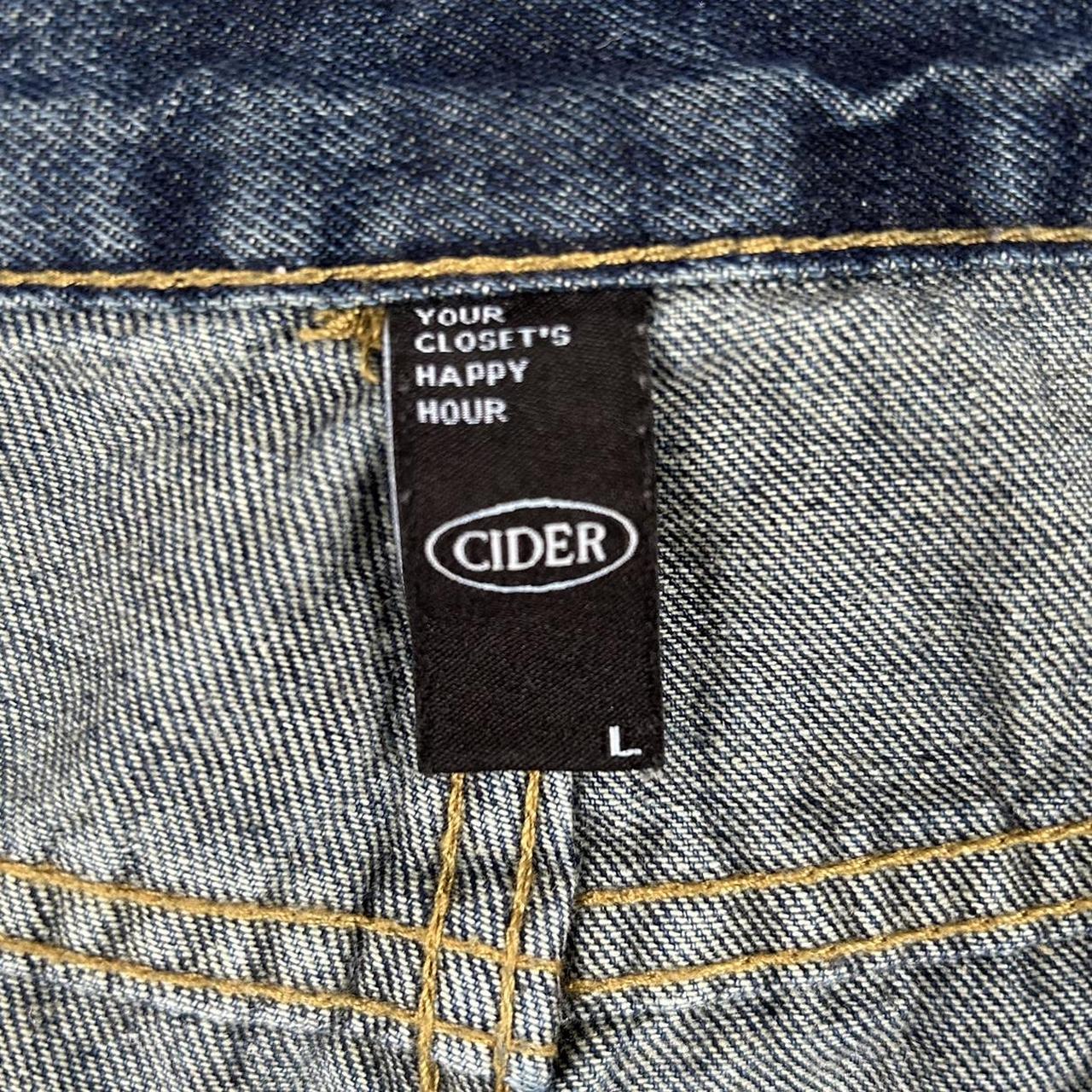 High-rise cargo-style jeans from Cider Size L/UK 12... - Depop