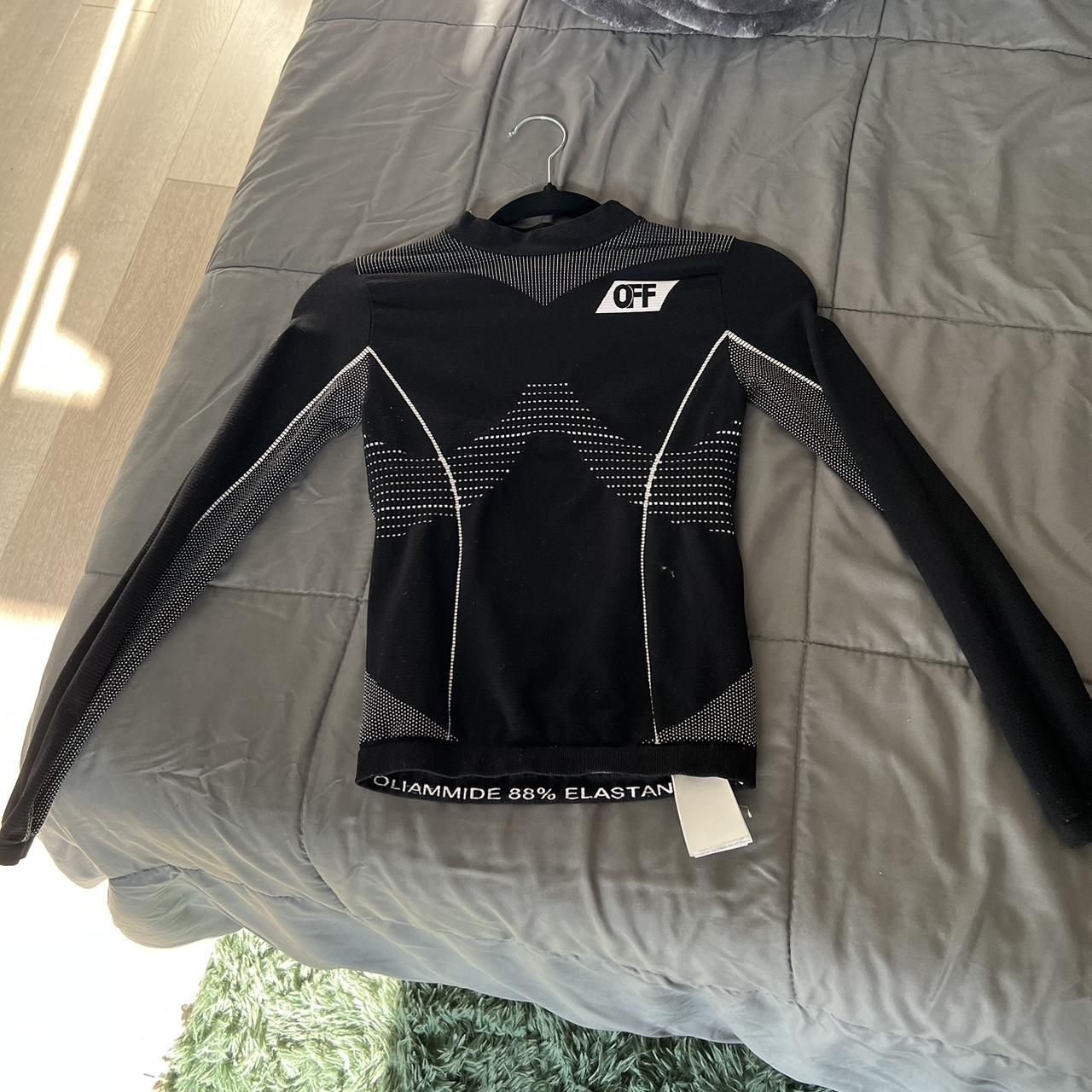 Off-White Women's Black and White Shirt