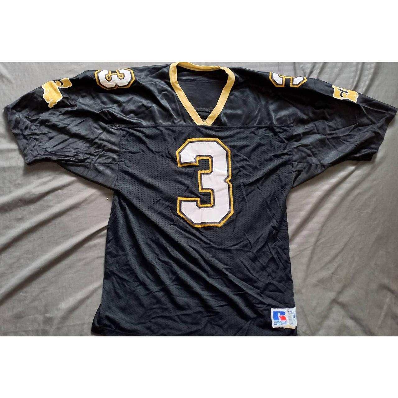 Custom Vintage Jersey New Orleans #3 Bobby Hebert 1991 Throwback