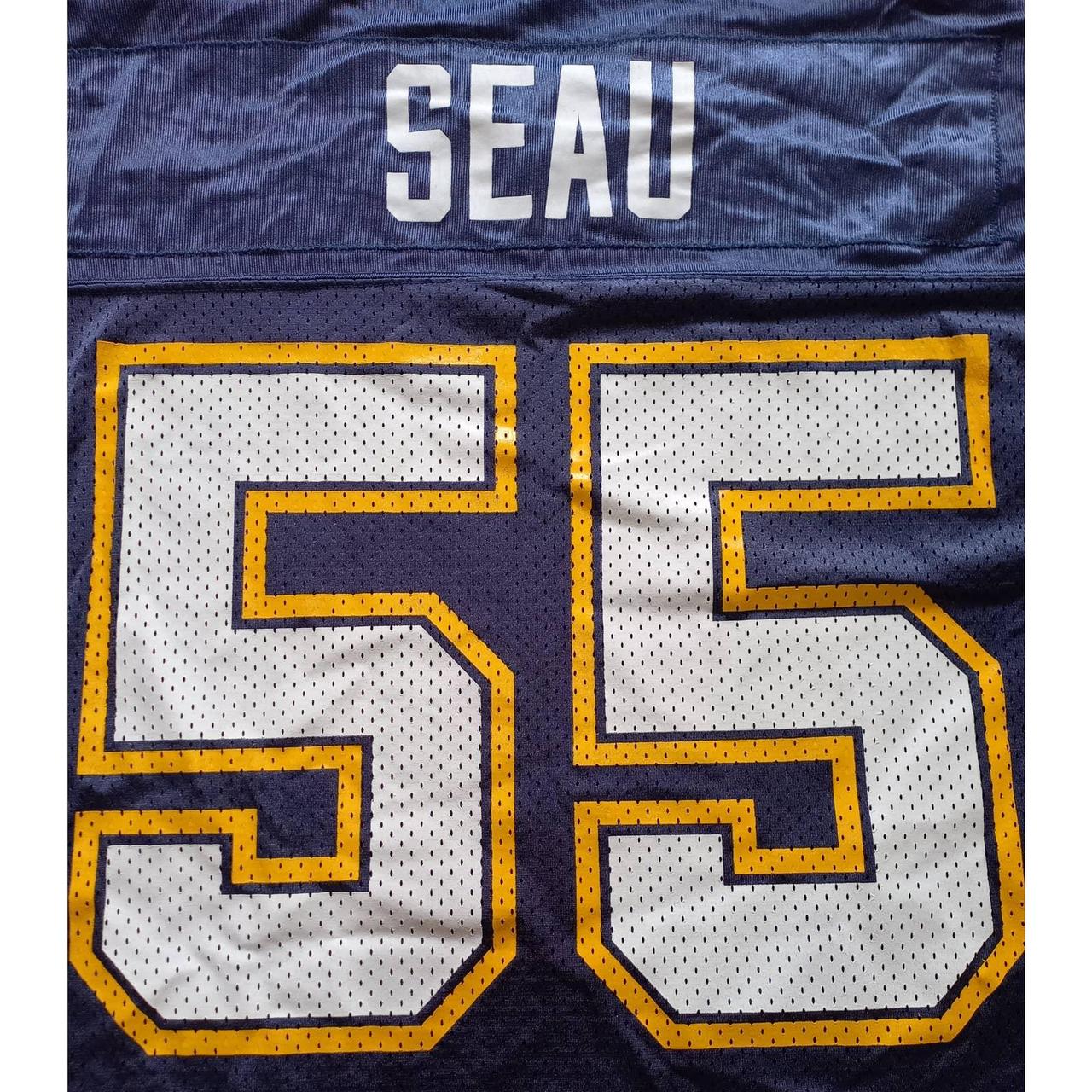 Vintage Nfl Starter Jersey Jr Seau Chargers Jersey - Depop