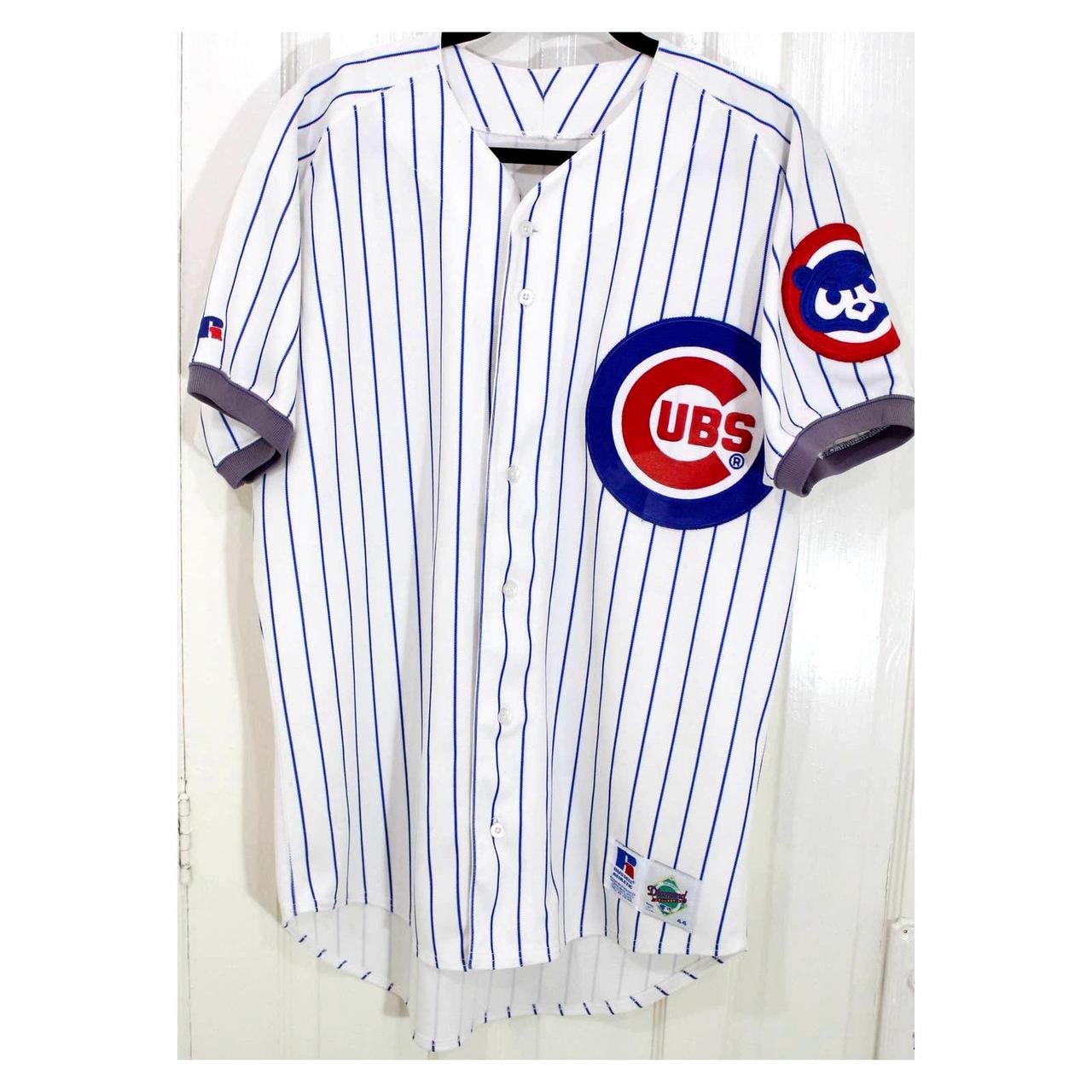 1992-93 CHICAGO CUBS RUSSELL ATHLETIC DIAMOND COLLECTION JERSEY