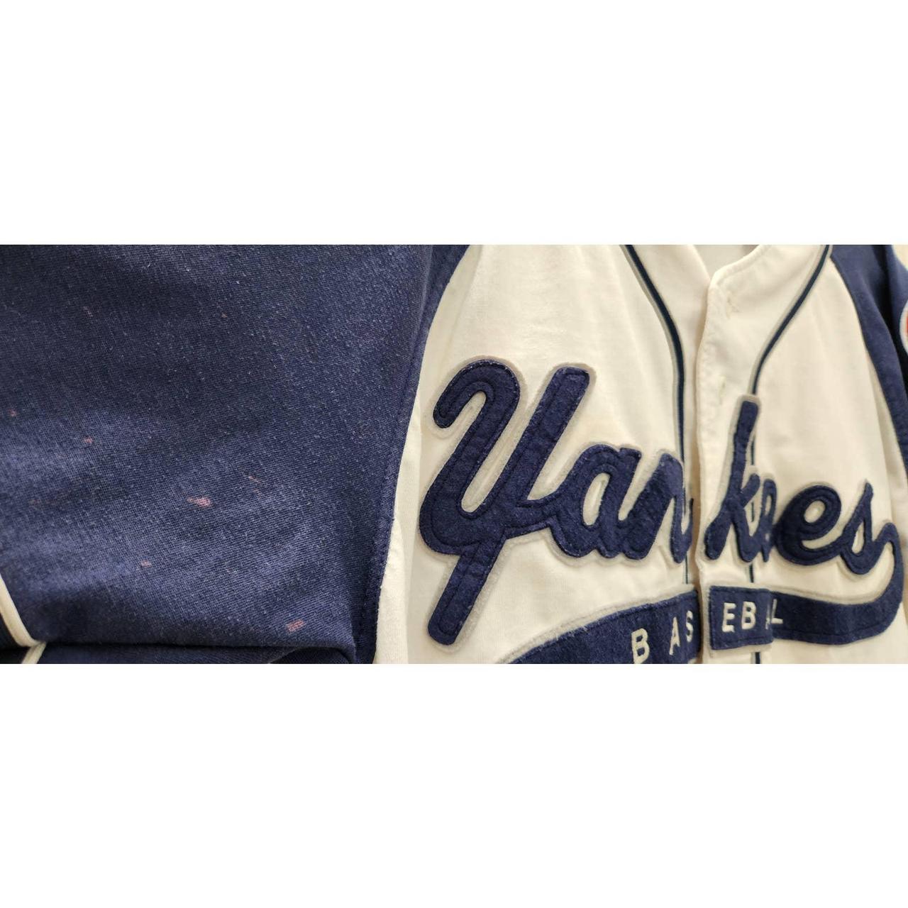 Vintage Starter script New York Yankees Jersey L - Depop