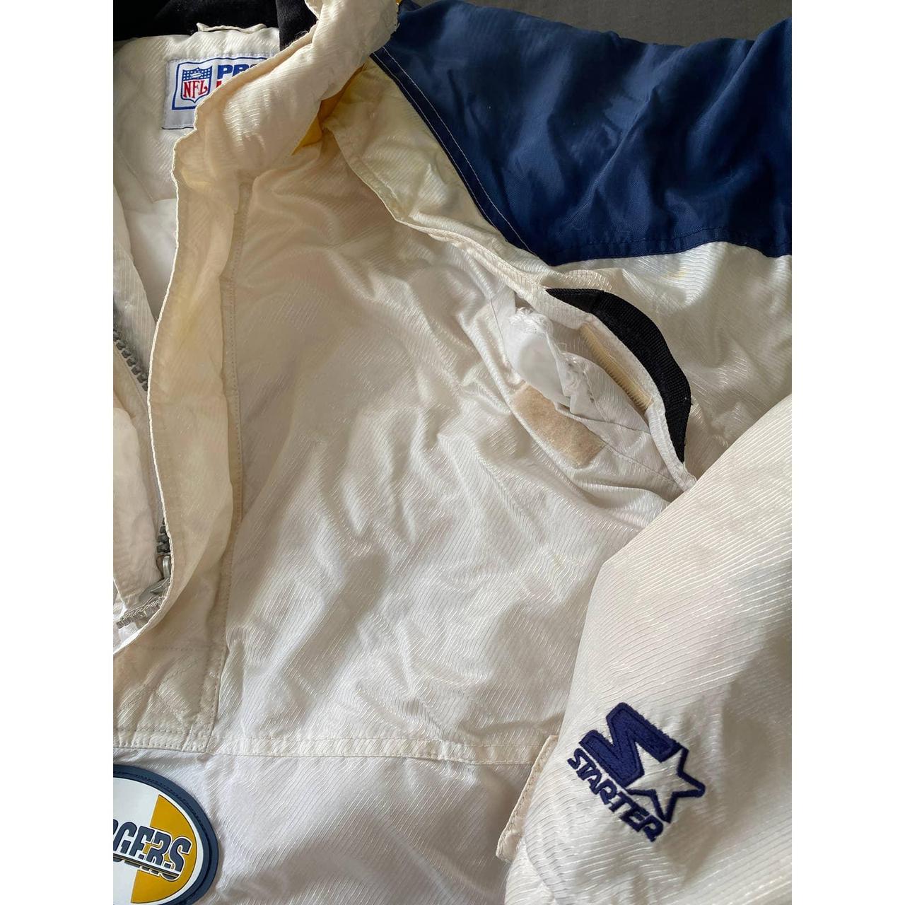 GENUINE LEATHER ST. LOUIS RAMS COAT SMALL BUT FITS - Depop