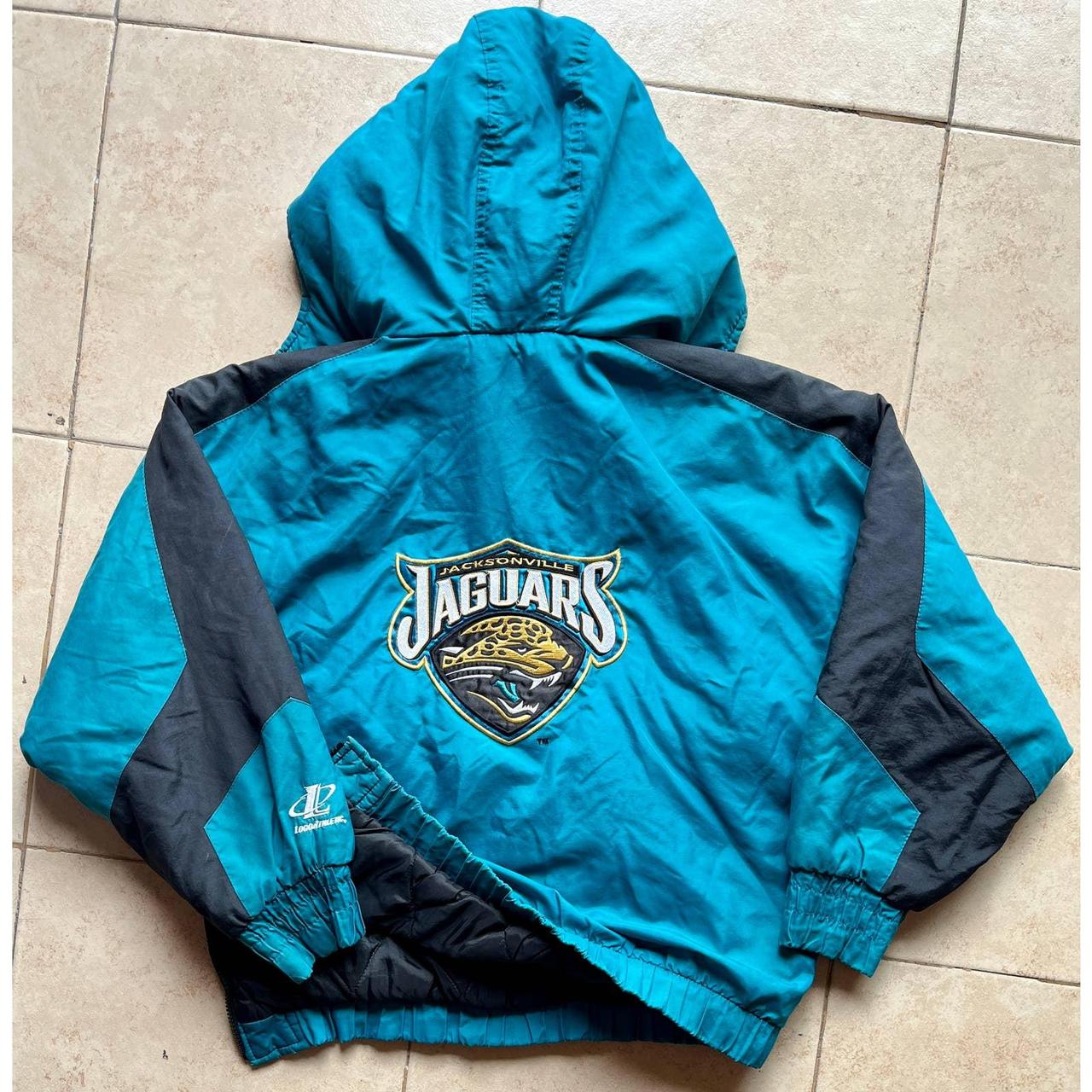 Jacksonville Jaguars 90s LOGO Athletic puffer 1/2