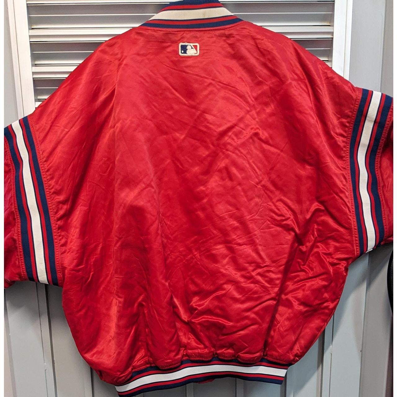 Cleveland Indians 1997 STARTER satin bomber varsity | Depop Cleveland Indians 1997 STARTER satin bomber varsity | Depop