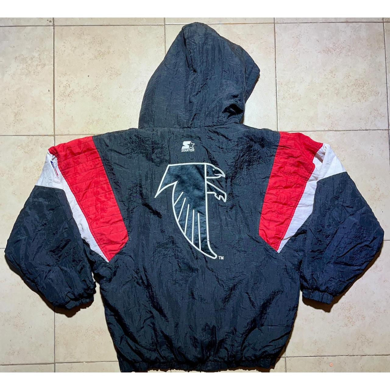 Atlanta Falcons 90s STARTER puffer jacket Half zip M | Depop Atlanta Falcons 90s STARTER puffer jacket Half zip M | Depop