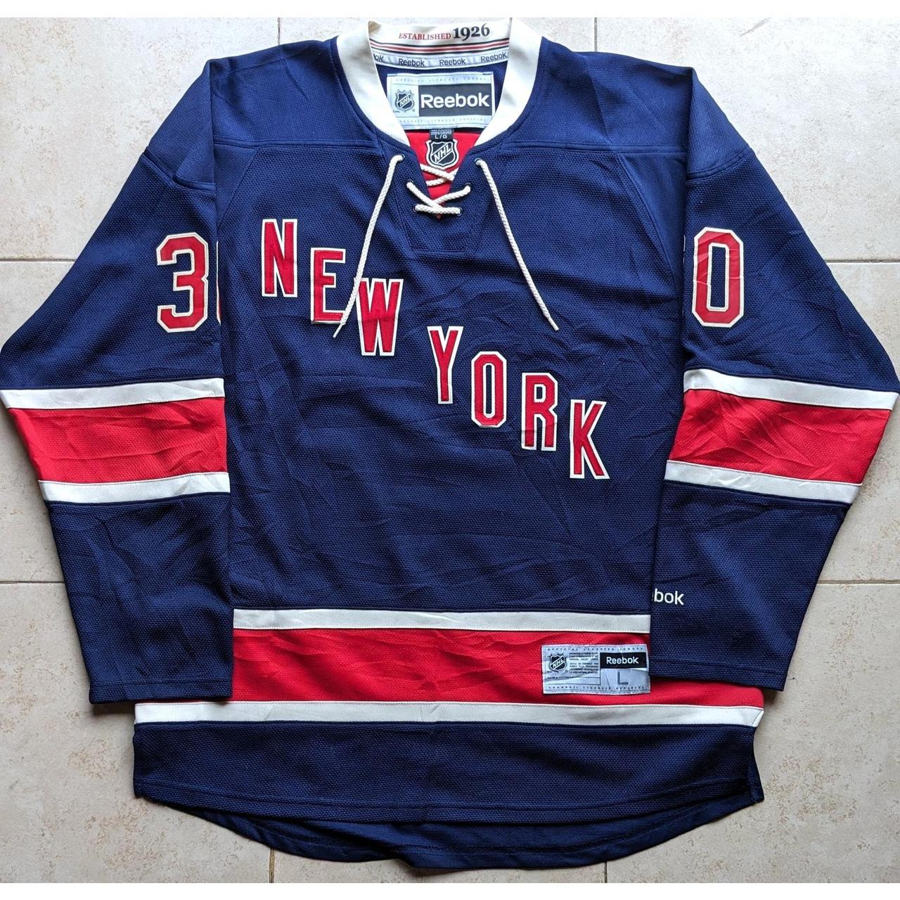 Henrik LUNDQVIST New York Rangers 2010-2017 Depop