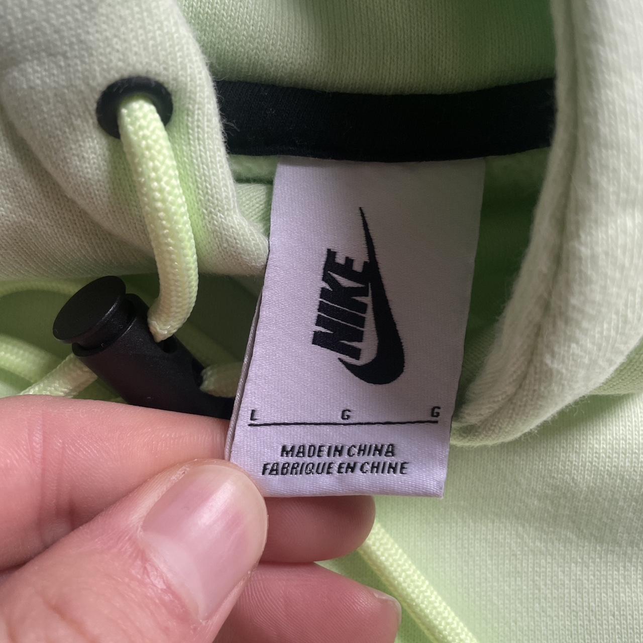 nikelab hoodie green