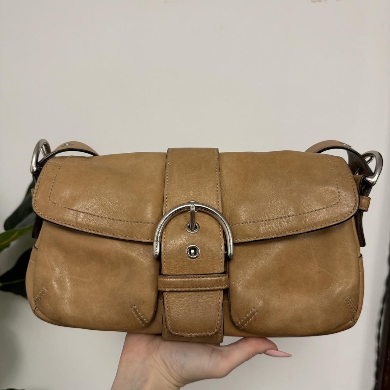 VINTAGE COACH SOHO BUCKLE FLAP SHOULDER BAG IN | Depop