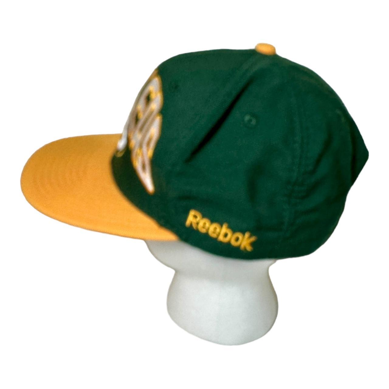 Reebok Green Bay Packers Team Apparel Snapback Hat Cap Wool Blend