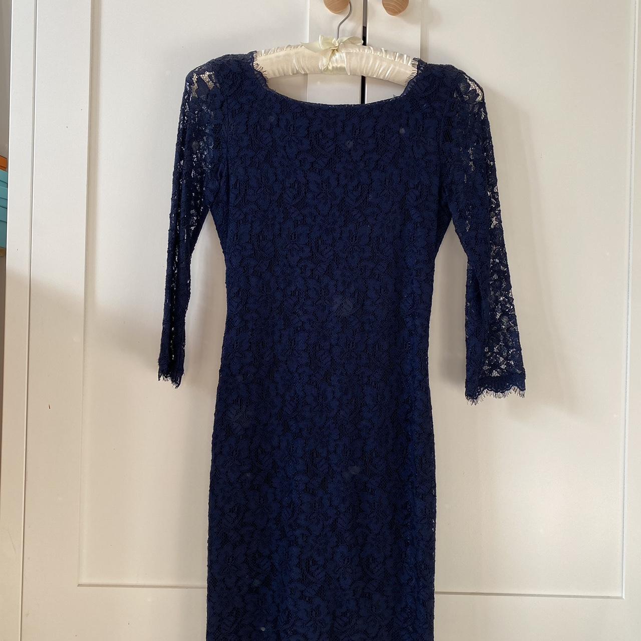 Dvf lace dress hotsell