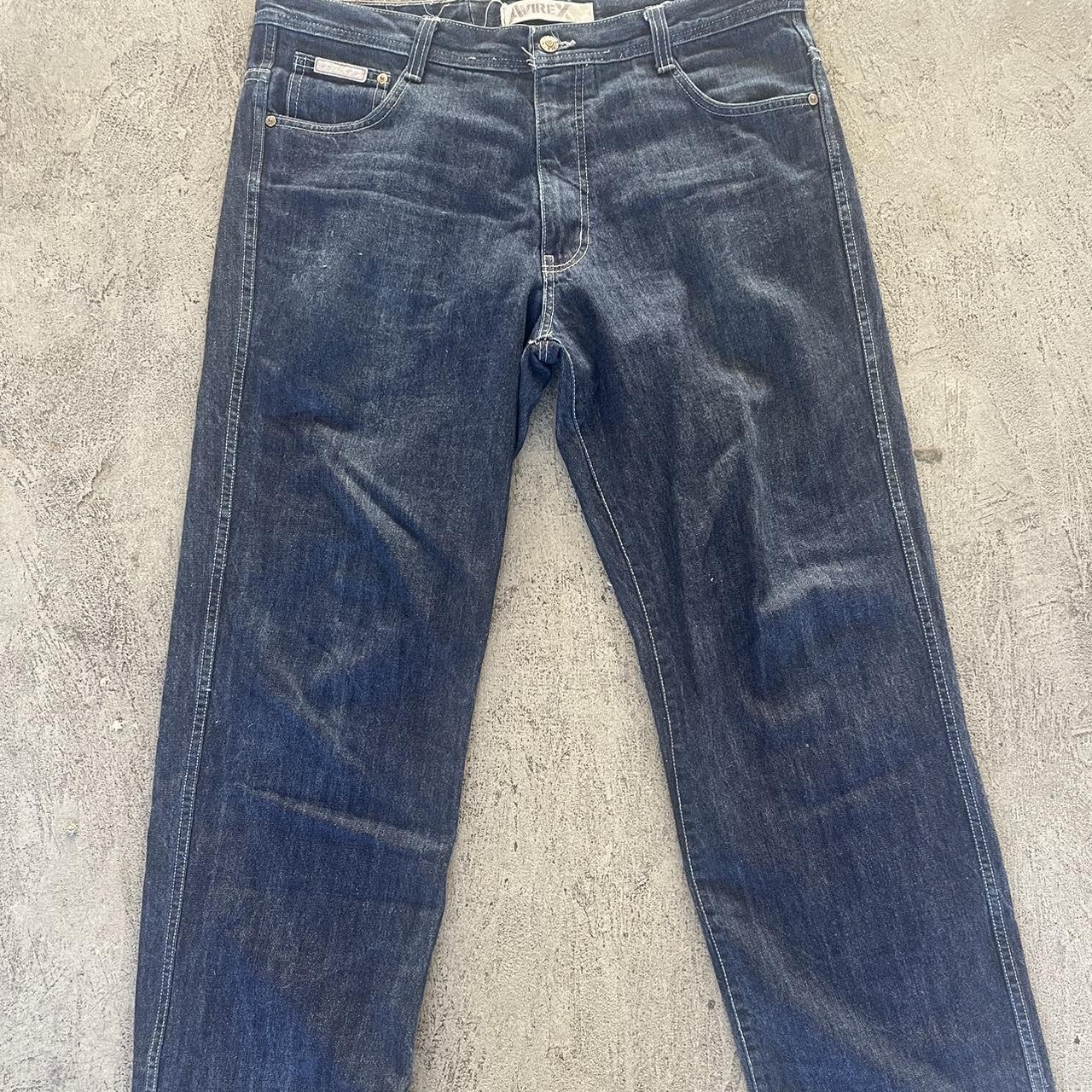 Y2K avirex Jeans 36/32 Great wash... - Depop
