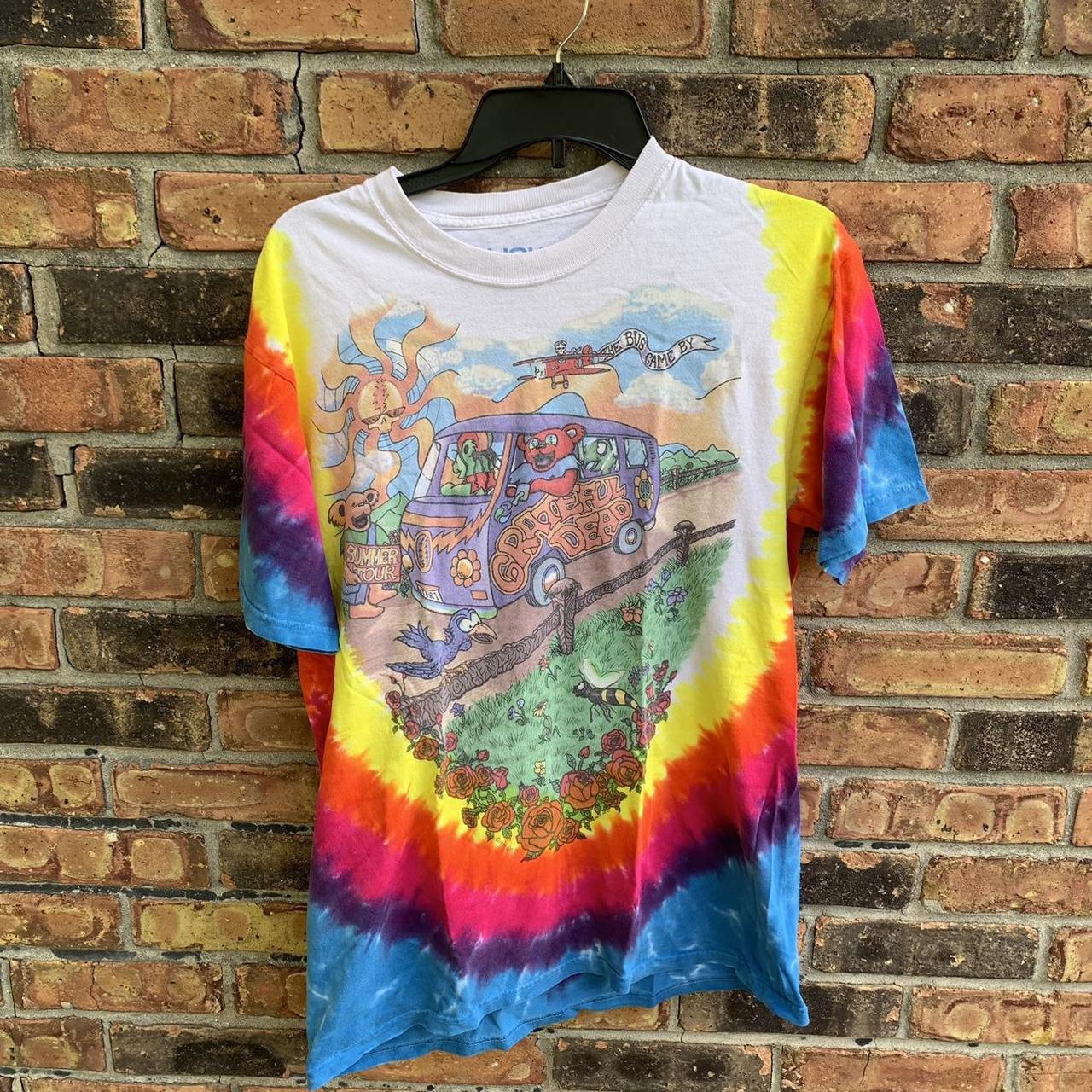 Modern Liquid Blue Grateful Dead Reprint!! Has some... - Depop