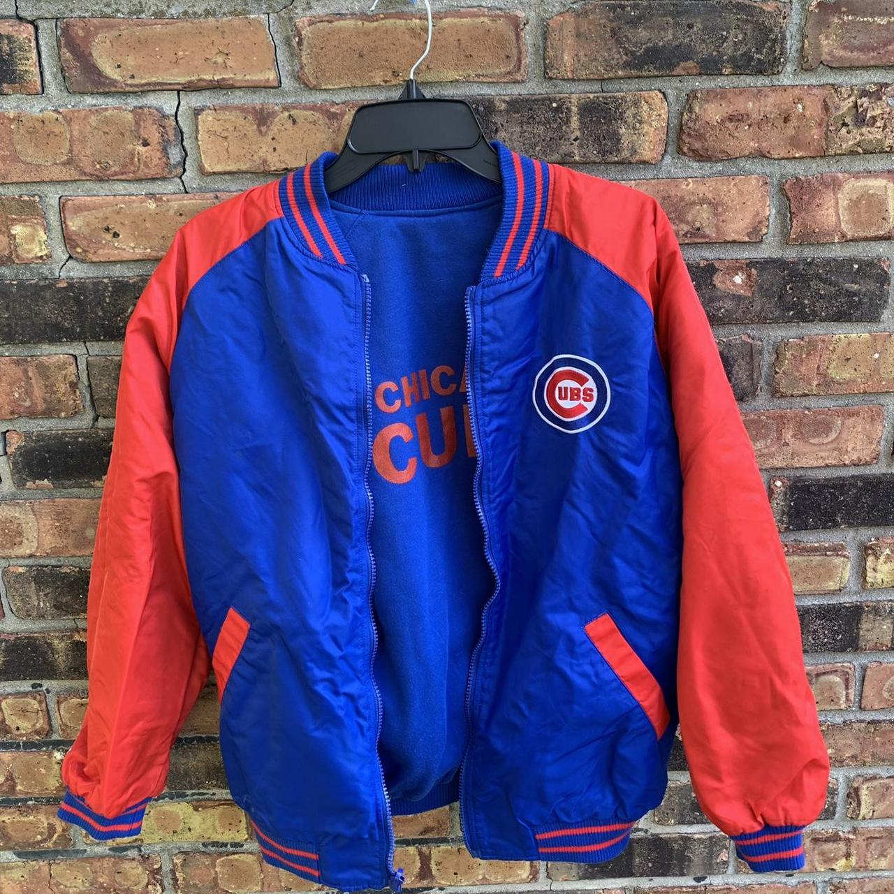 Majestic, Jackets & Coats, Chicago Cubs Majestic Youth Windbreaker Jacket