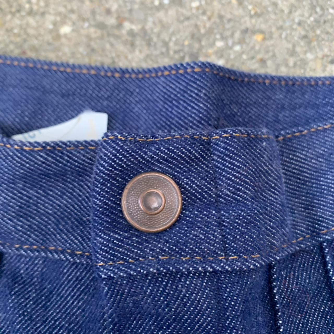 Vintage 70's JC Penney Bell Bottom Jeans Size 7... - Depop