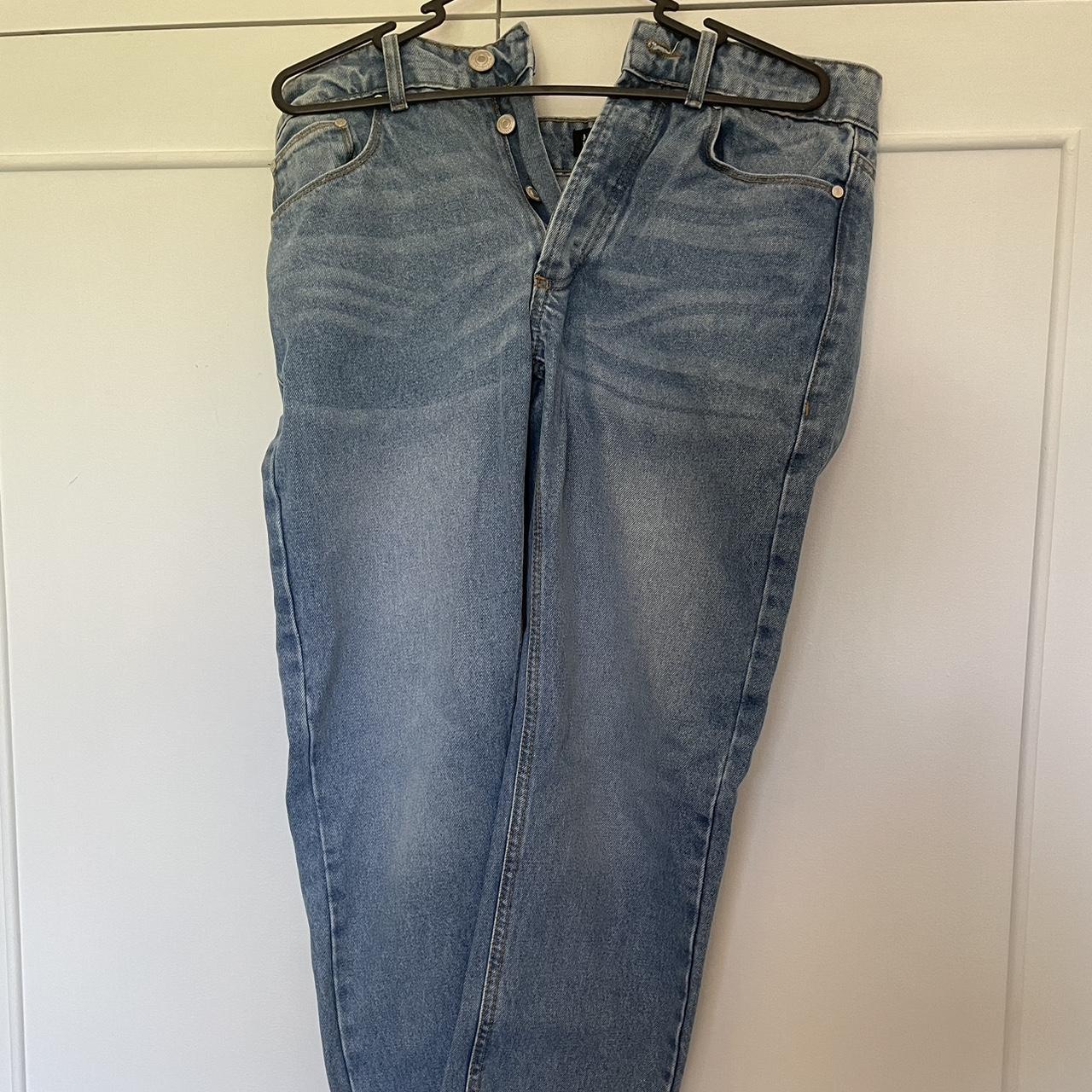 BooHoo Man TAPERED FIT RIGID JEANS Size 30 Regular... - Depop