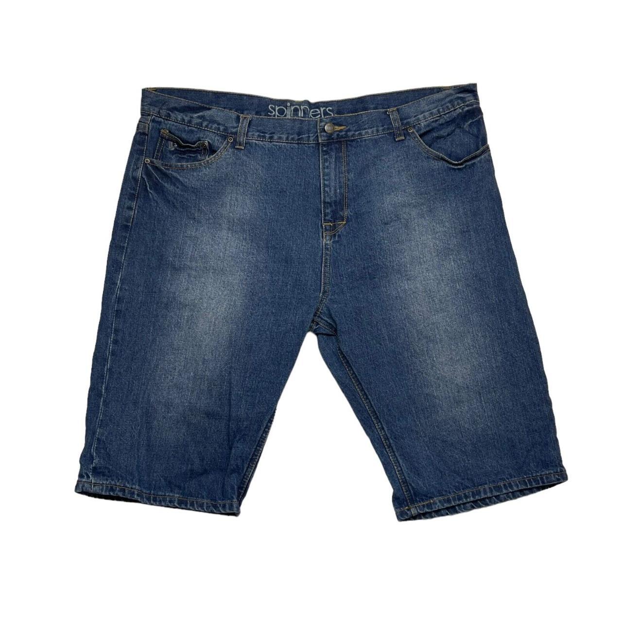 Shane Warne Spinners Mens Short Size 102 Denim... Depop