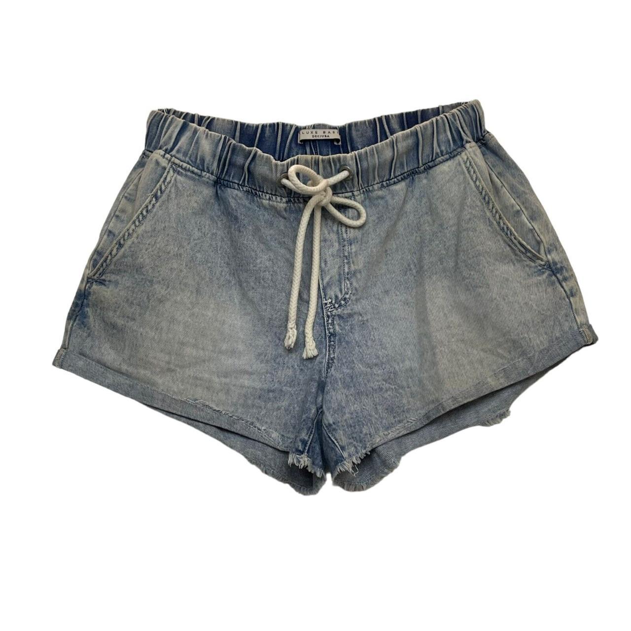 Decjuba Womens Shorts Size 14 Denim Jean C0073 - Depop