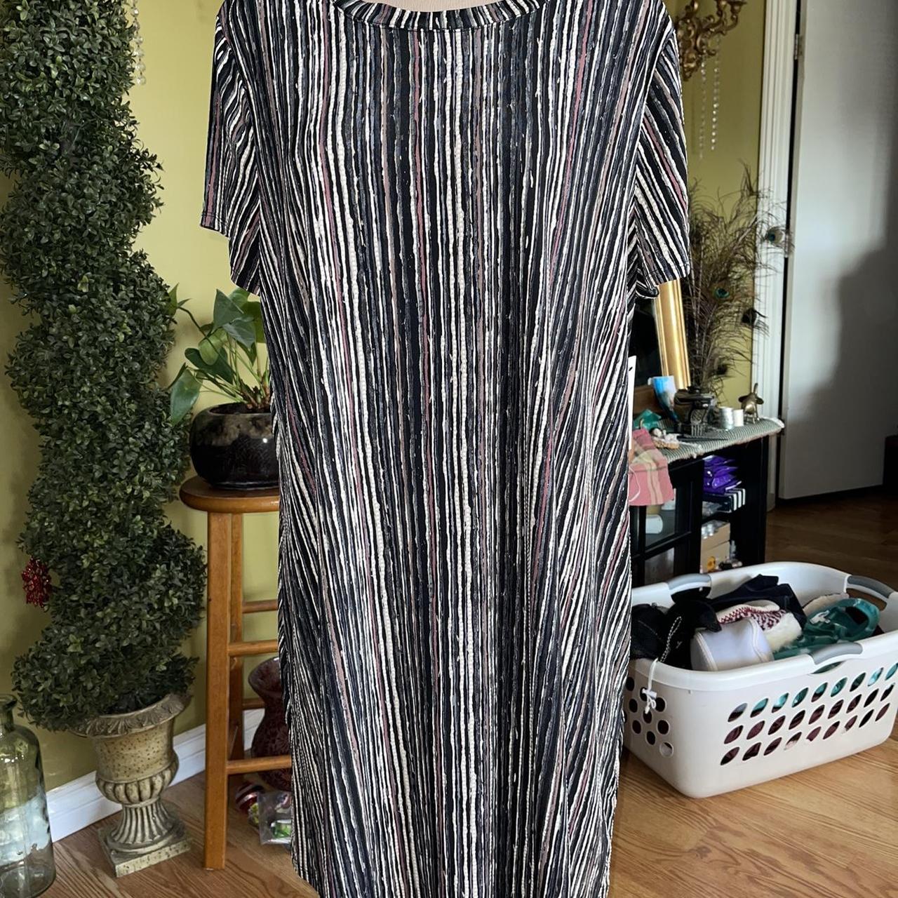 Apt 9 Swing Stripe Dress Never worn Great