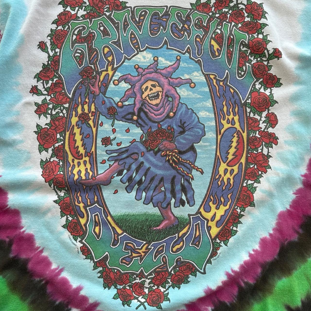 The Boho Depot Liquid Blue: Forum Gold Grateful Dead T Shirt, 2XL