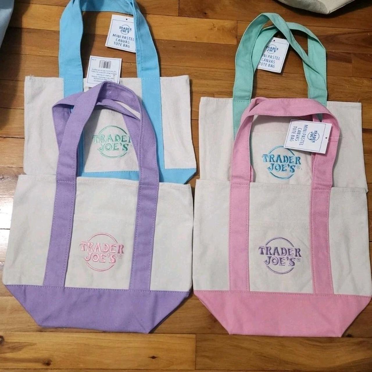 Trader Joe's Women's Bag - Cream/Multi – trader j… - image 1