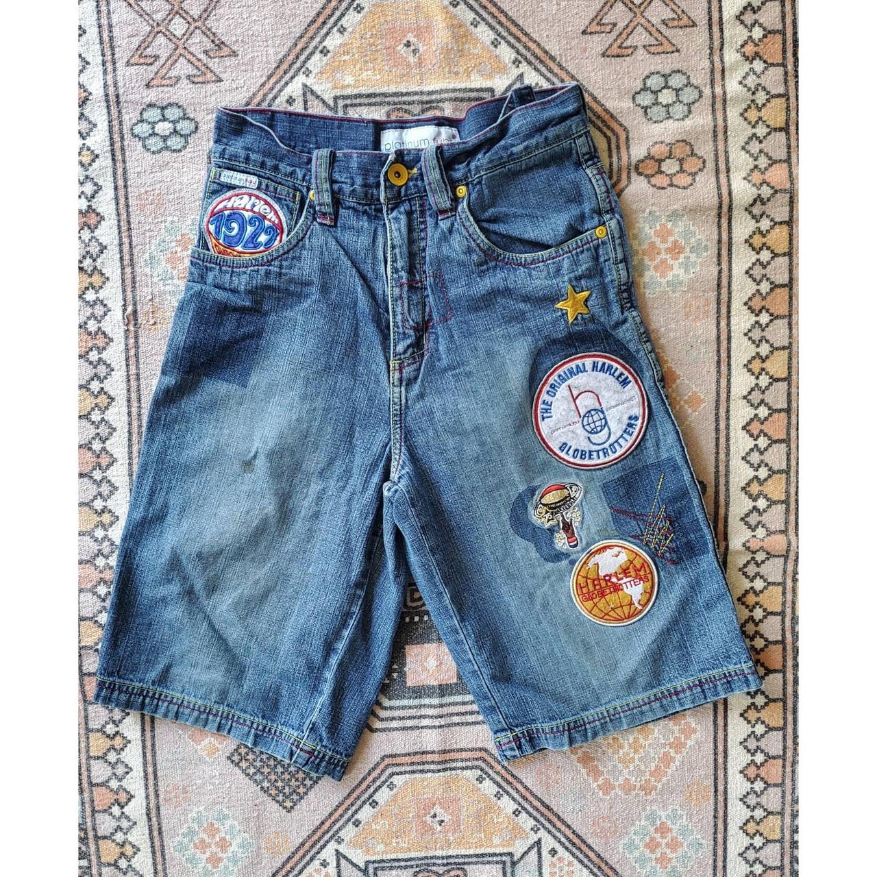 Harlem shops Globetrotters Jean Shorts