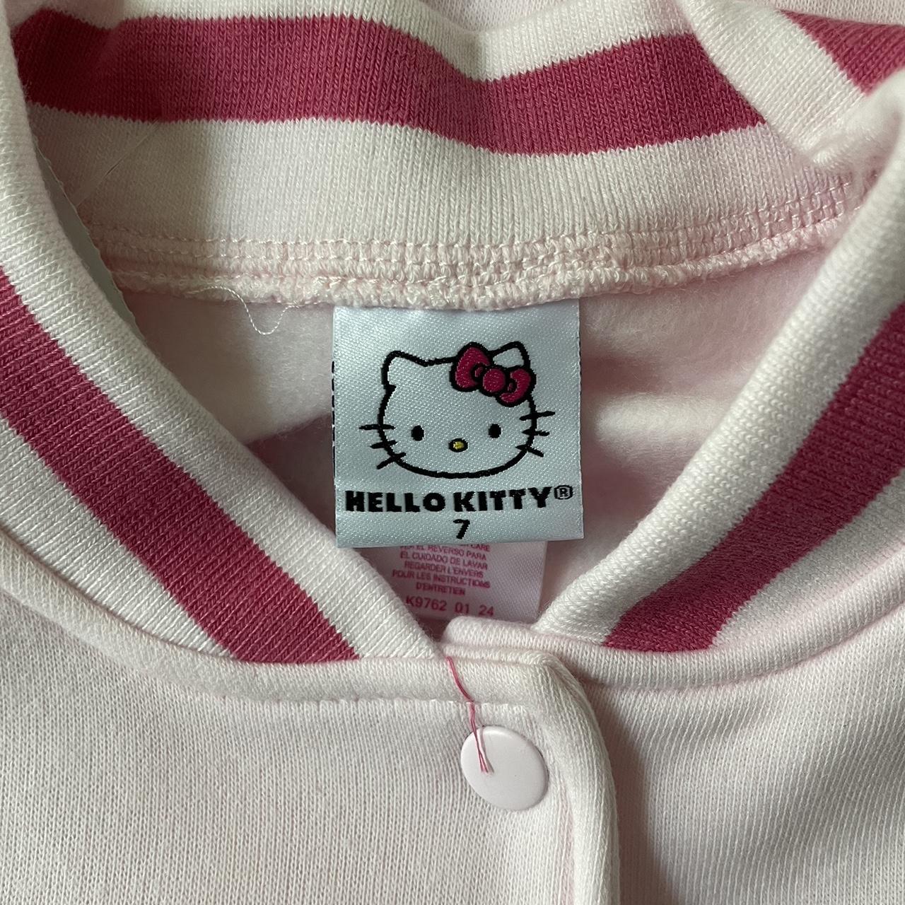 NWT Hello Kitty Girls Varsity Jacket | Depop