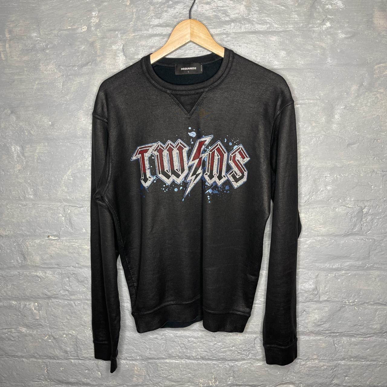 【関税込み】D SQUARED2 The Dsquared2 Twins sweatshirt DSQUARED2 Printed '64 Twins' Sweatshirt, Black – OZNICO