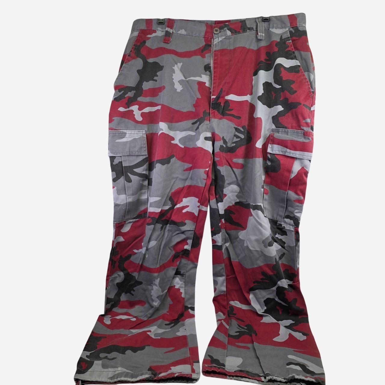 Source Unknown Men's Bottom - Red/Multi - L – Red… - image 2