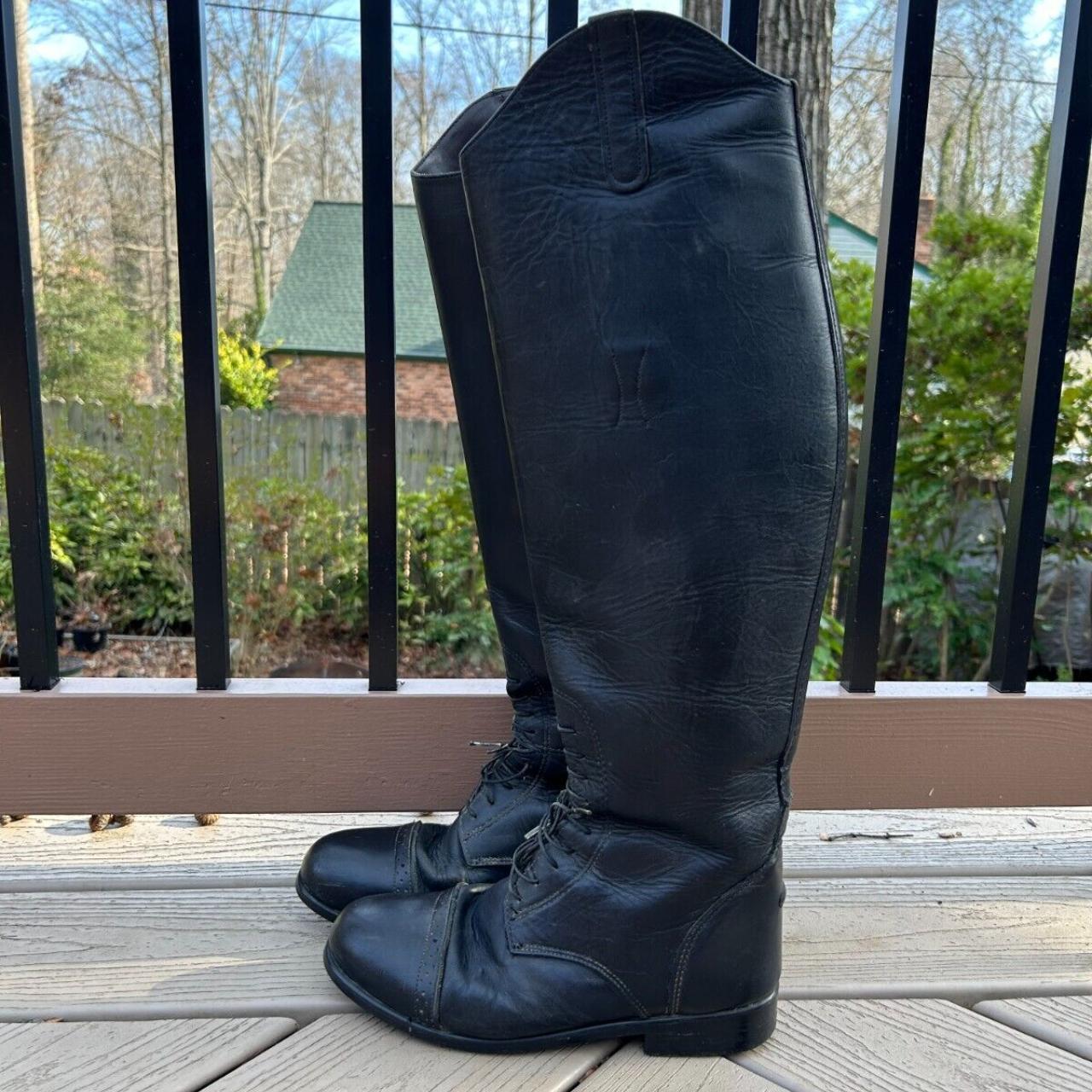 Devon Aire Tall Riding Boots womens size 8.5... Depop