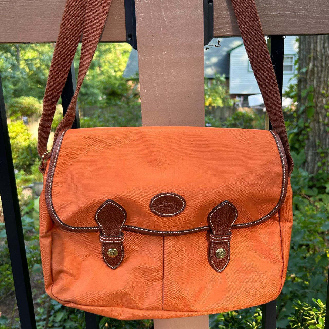 Longchamp crossbody messenger bag. Longchamp... Depop