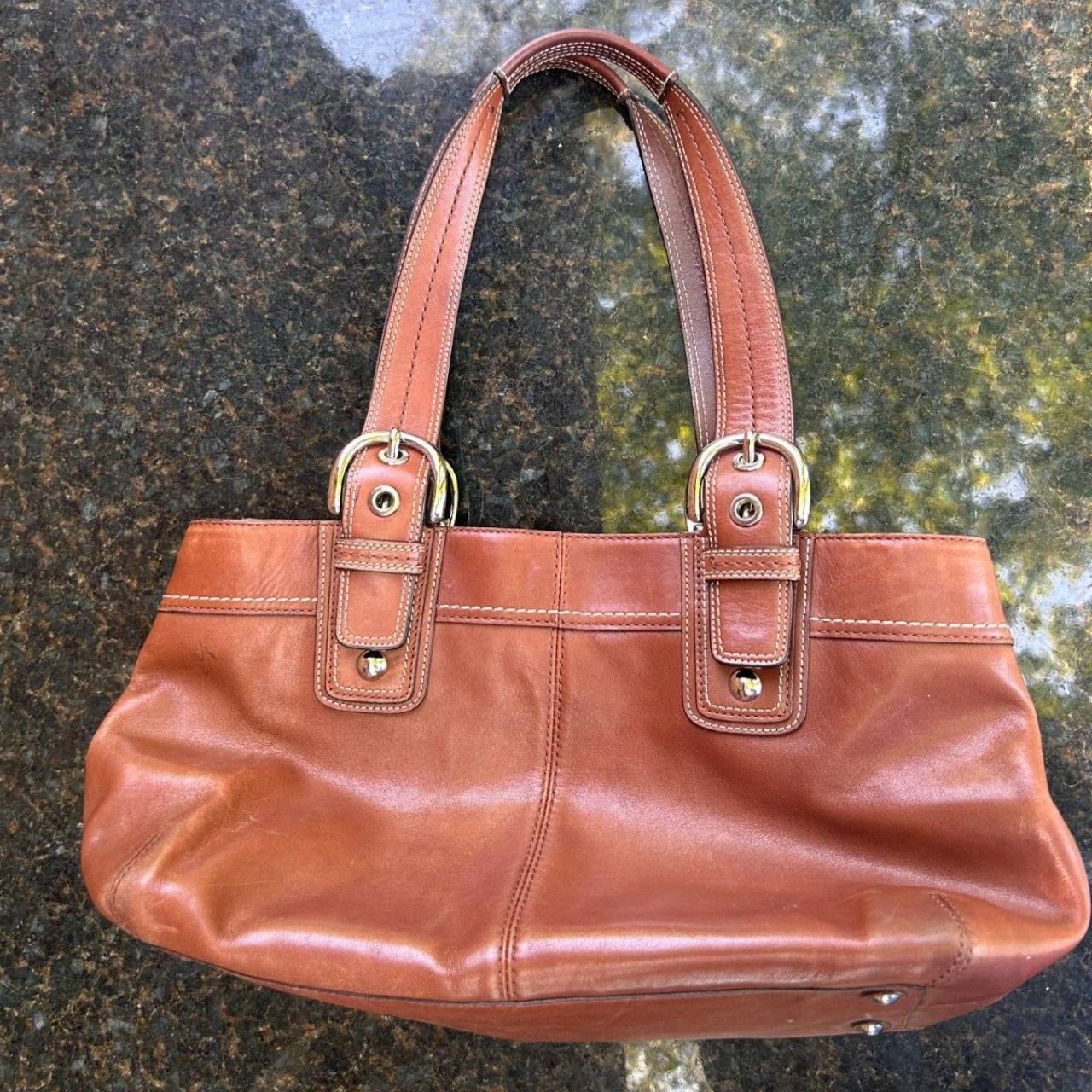 Coach Soho Brown Leather Bag K0973-F13732 Soft | Depop