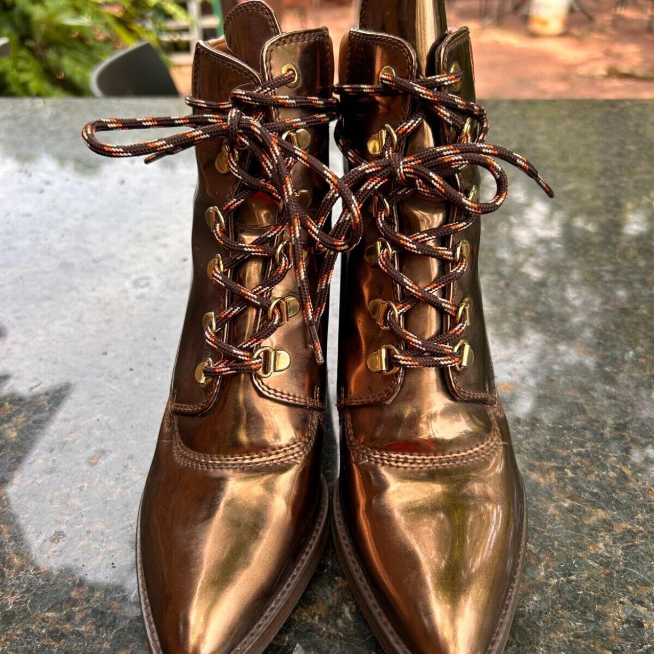 Stuart weitzman gold boots deals