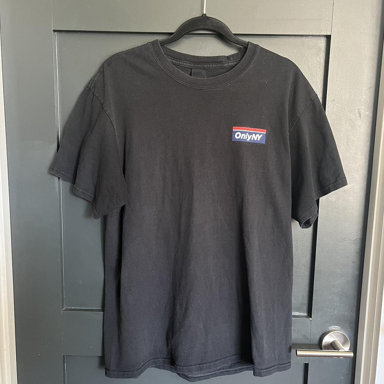 ONLY NY Black Logo T Shirt Retails 48 USD Size L Depop