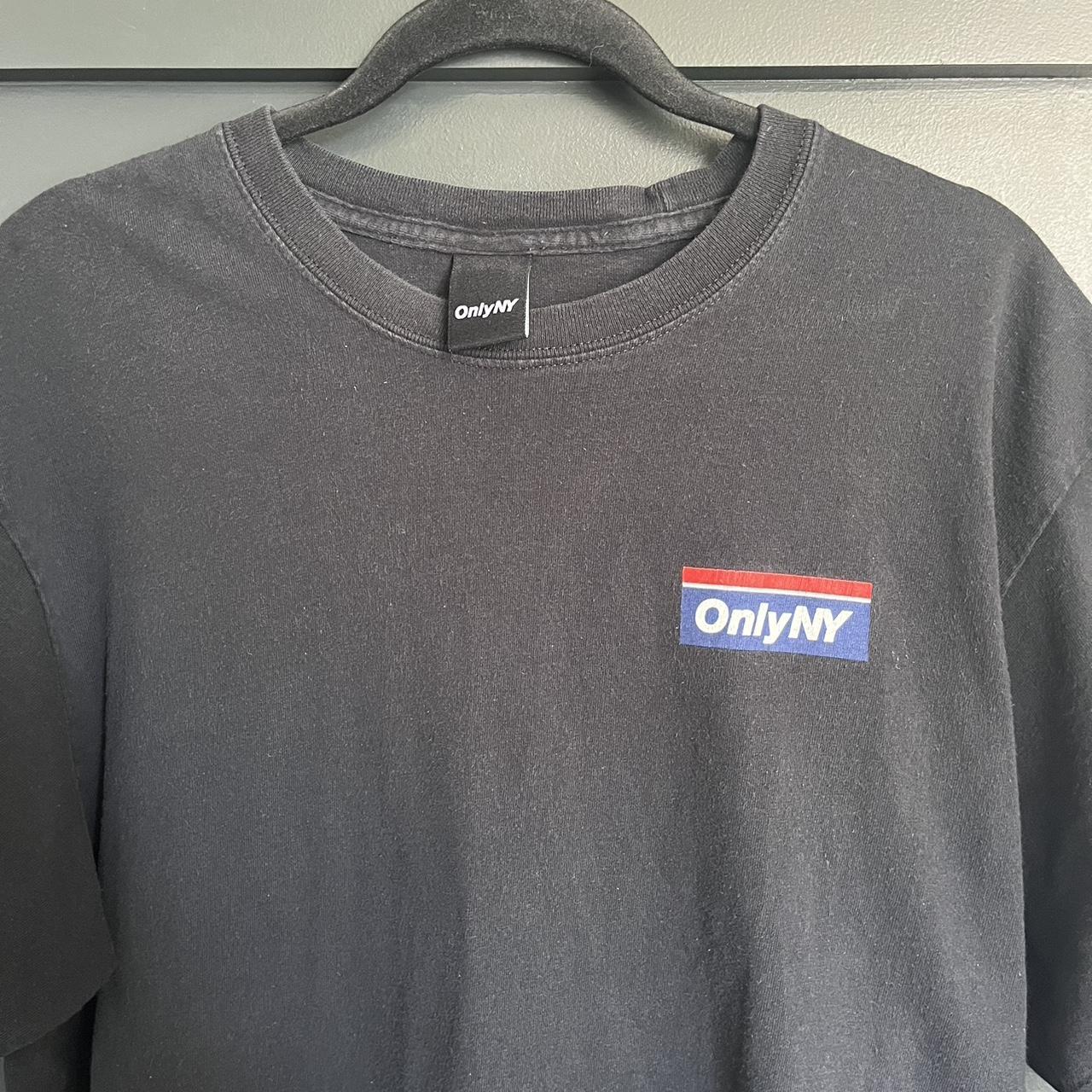 ONLY NY Black Logo T-shirt Retails $48 USD Size: L - Depop