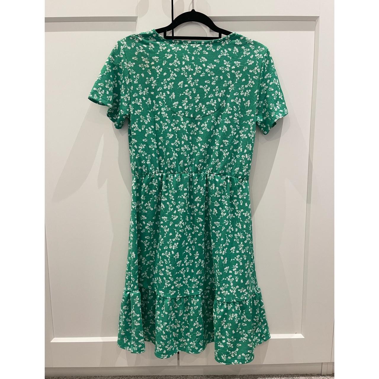 Nutmeg Women's Green Dress | Depop