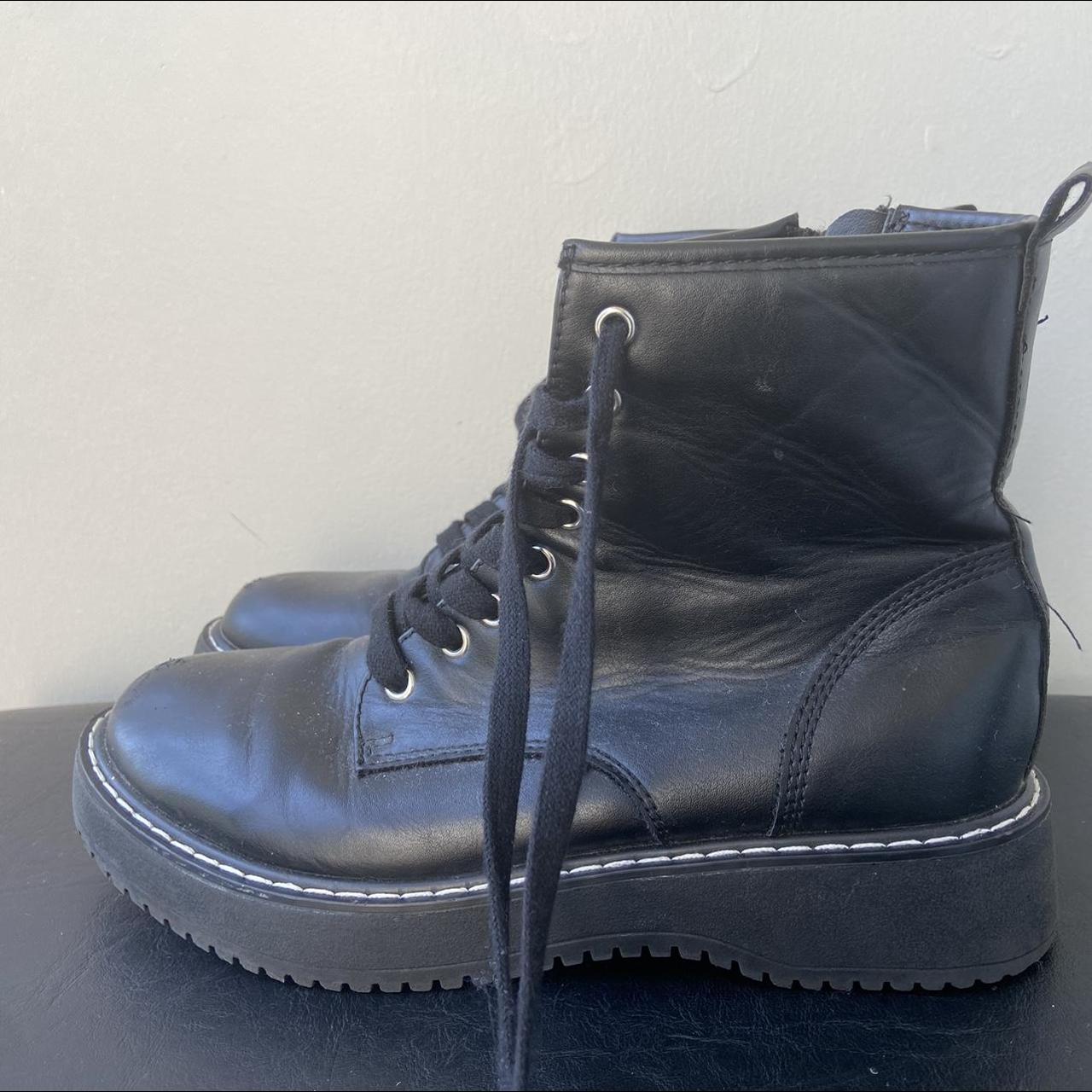 Madden Girl Women's Black Boots | Depop