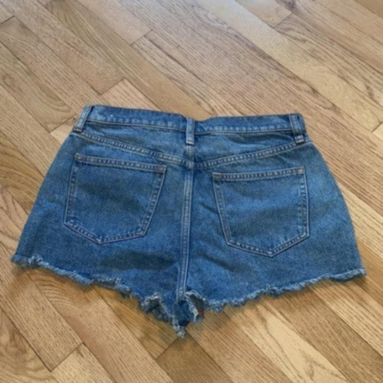 NWT PINK Jean Shorts Instagram: exploredthrifts - Depop