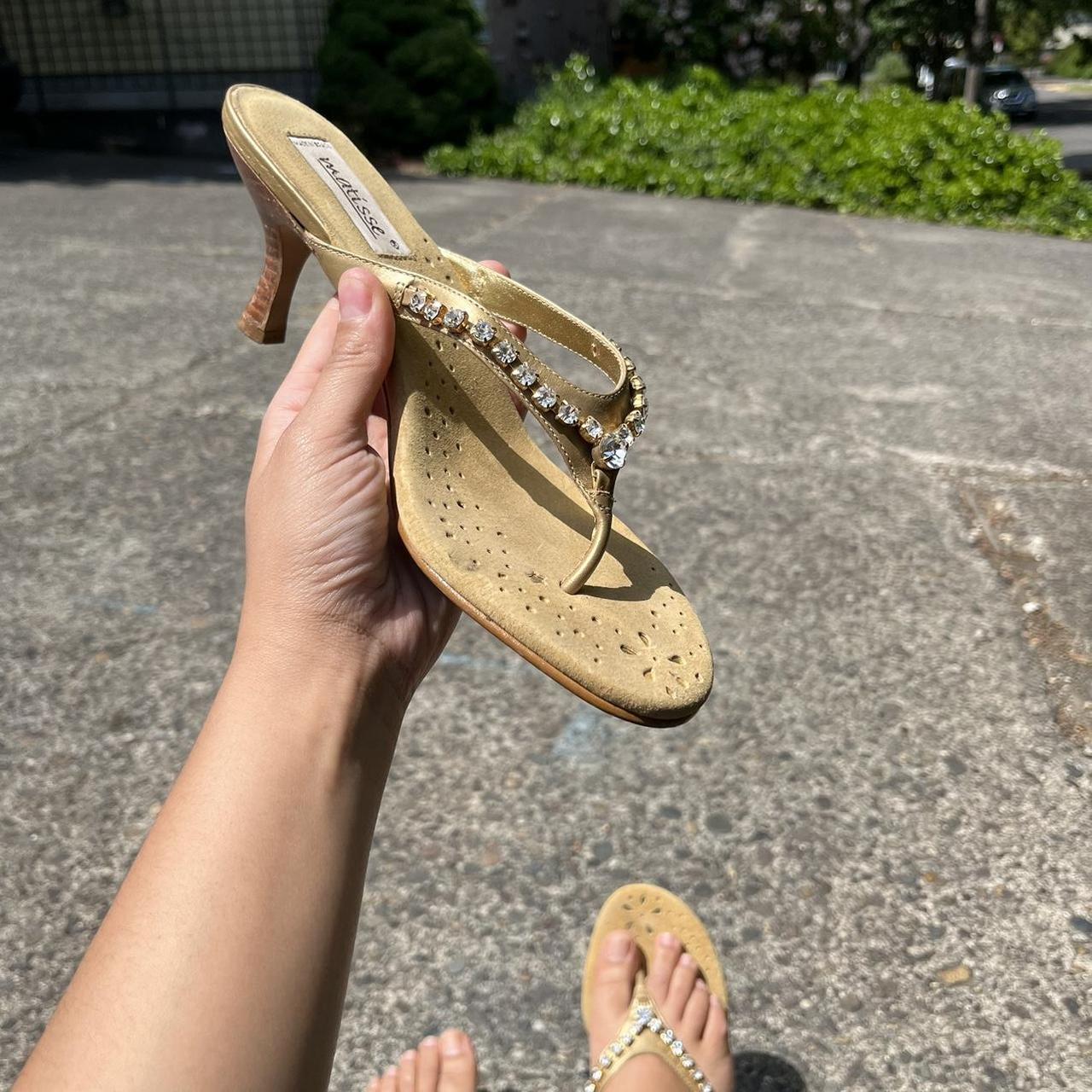 Matisse Shoes | Crystal Embellished Leather Vintage... - Depop