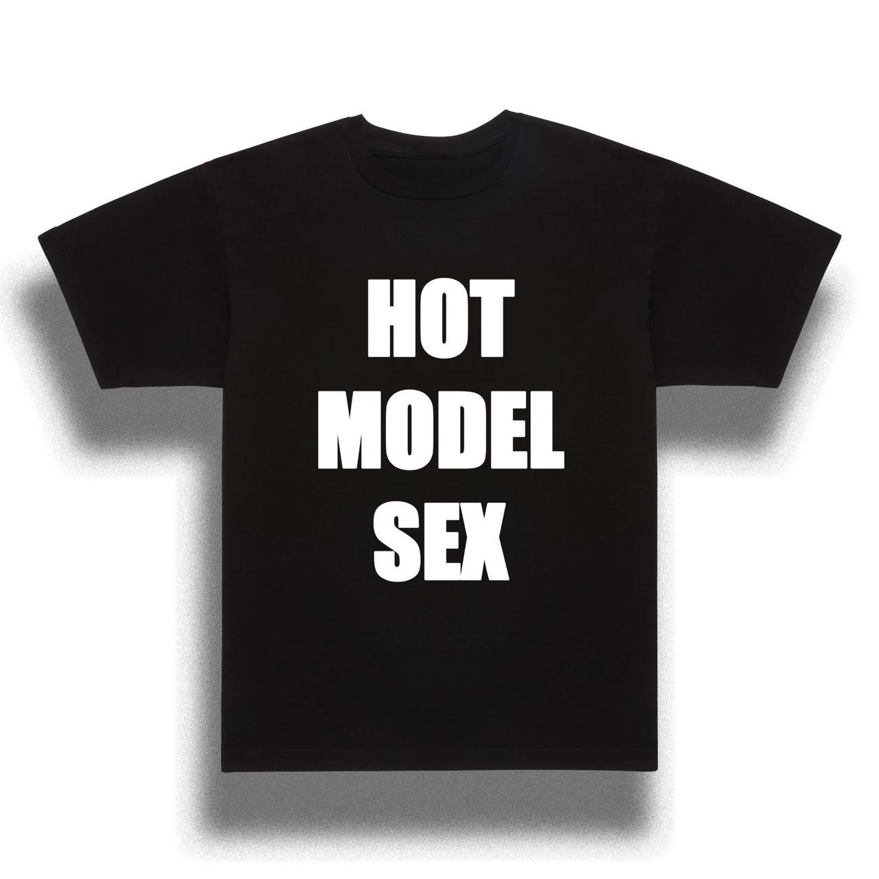 HOT MODEL SEX TEE 𝐒𝐈𝐙𝐄𝐒 : 𝐒, 𝐌, 𝐋, 𝐗𝐋 ╰┈➤... - Depop