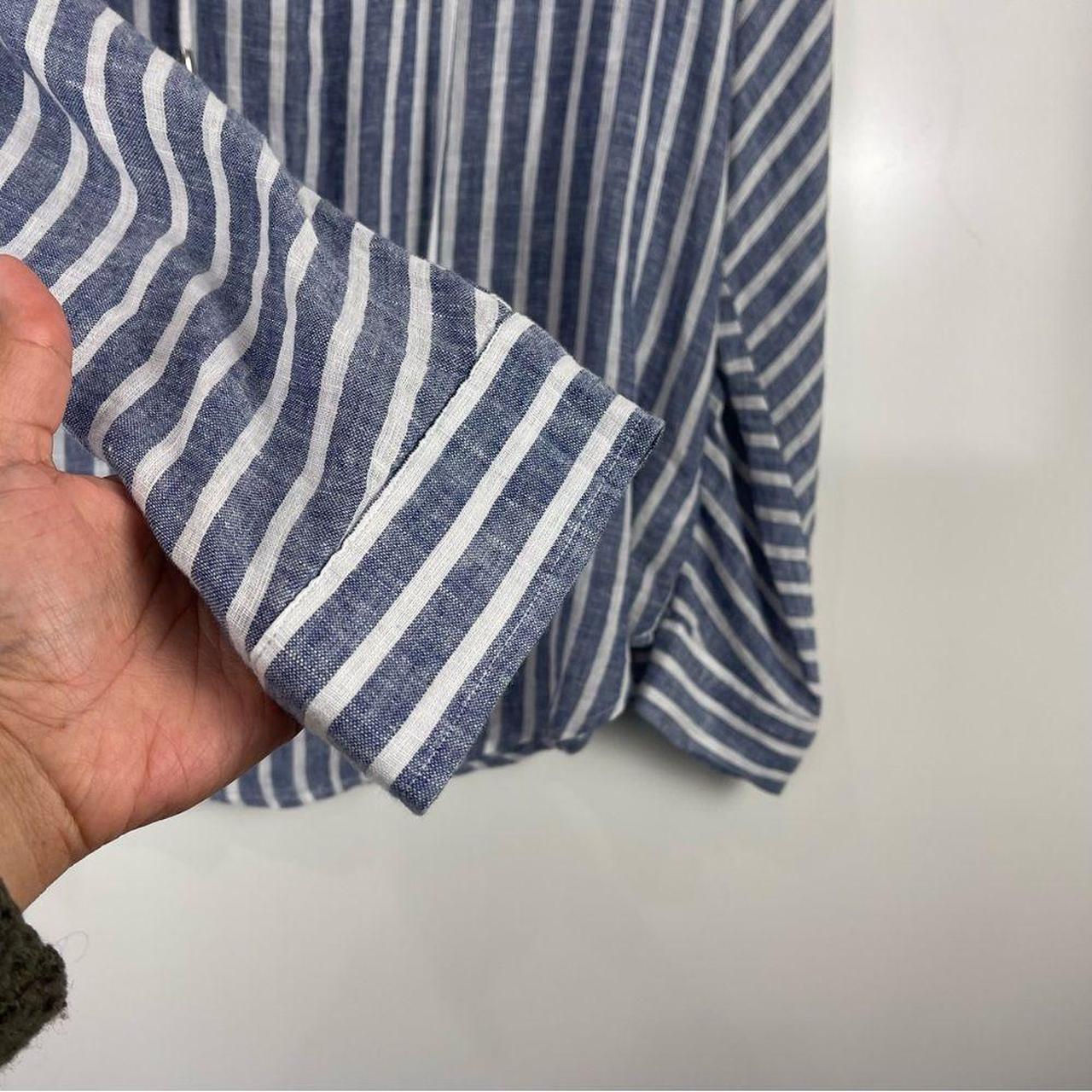 Rails Women's Blouse - Blue/White - M – Rails Lil… - image 6