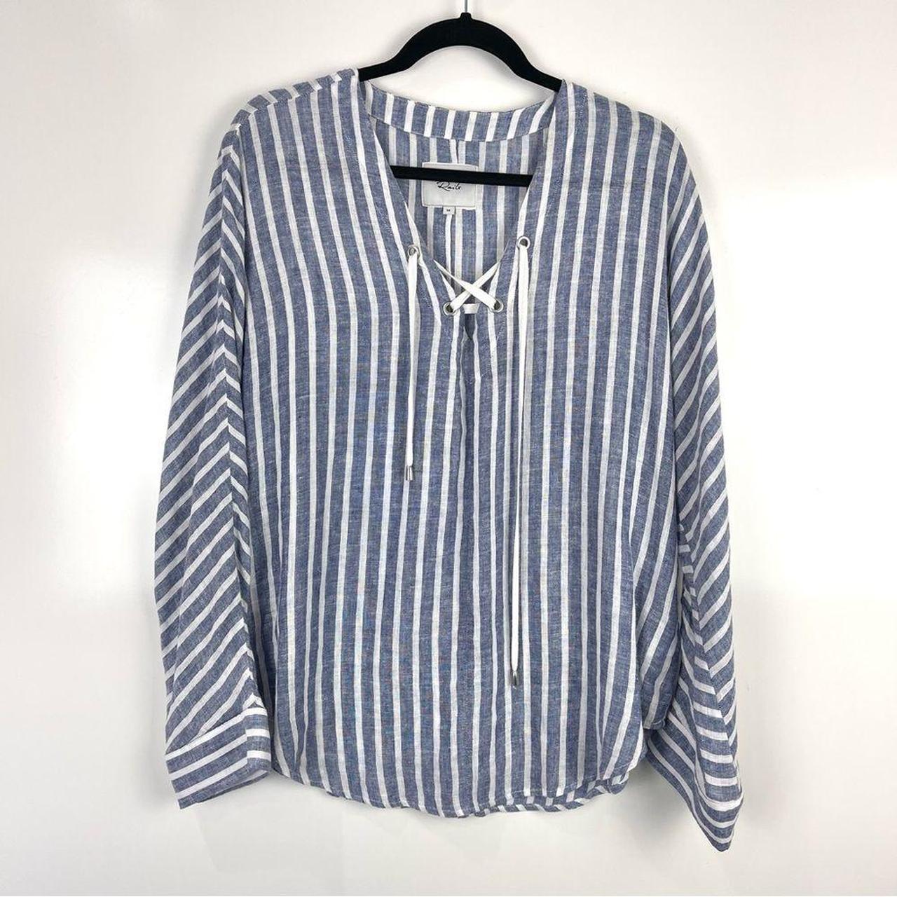 Rails Women's Blouse - Blue/White - M – Rails Lil… - image 2