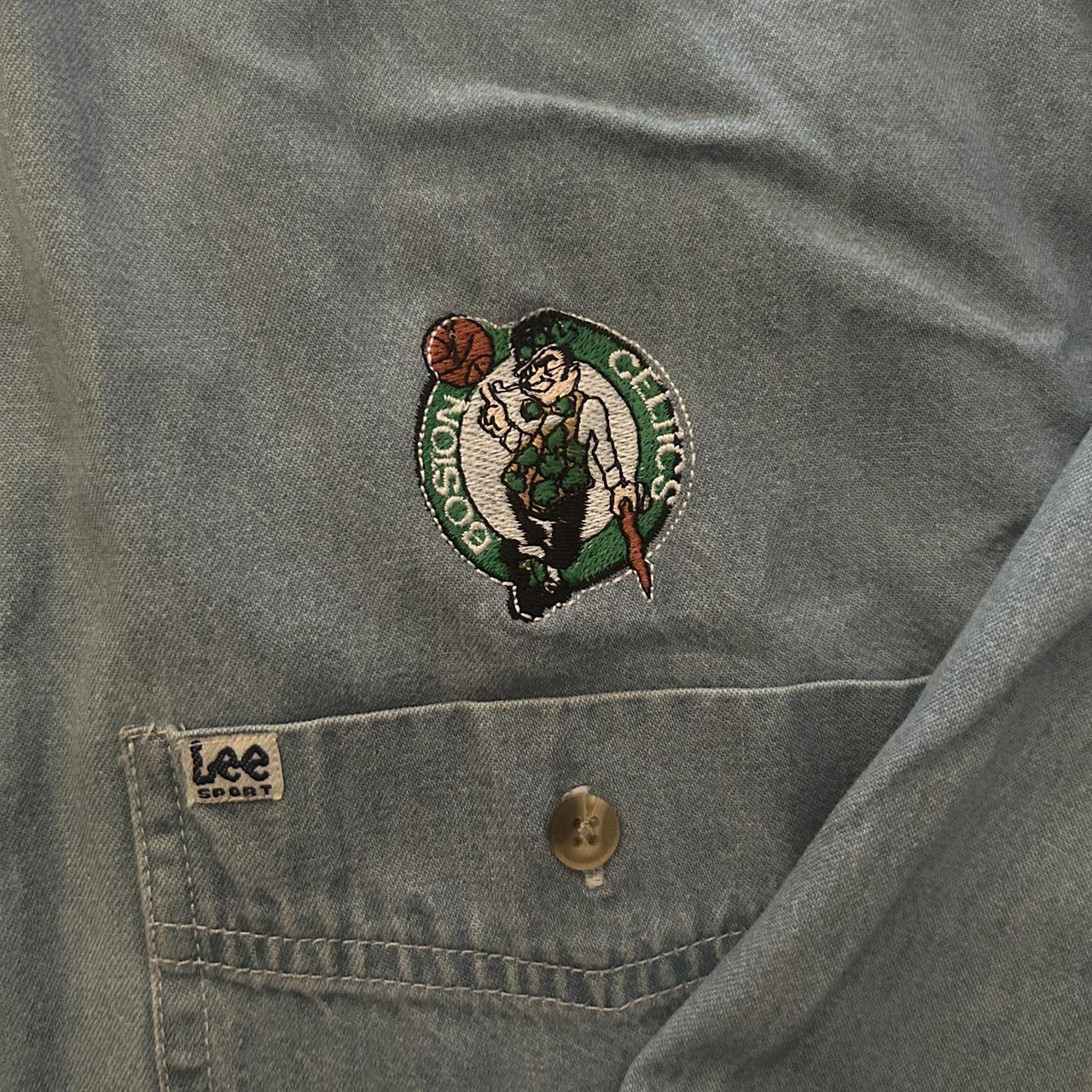 St. Louis Rams Football Vintage Denim Button Down - Depop