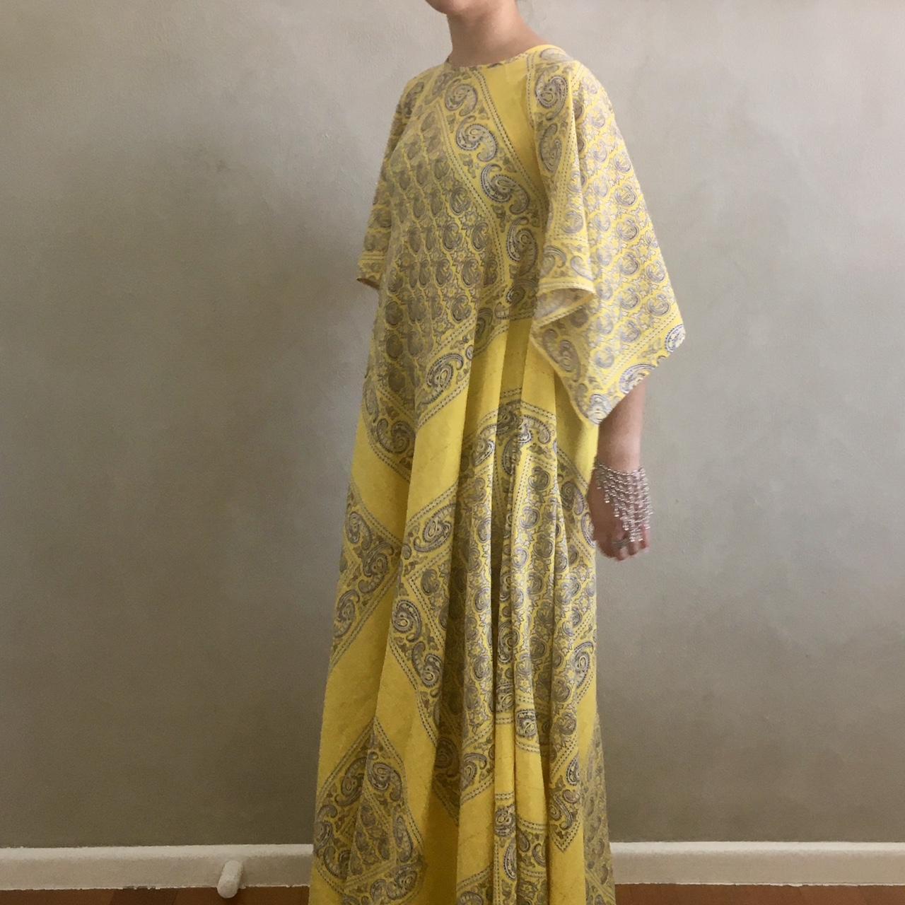 1960’s Rare Coachella Lemon Yellow Maxi... - Depop